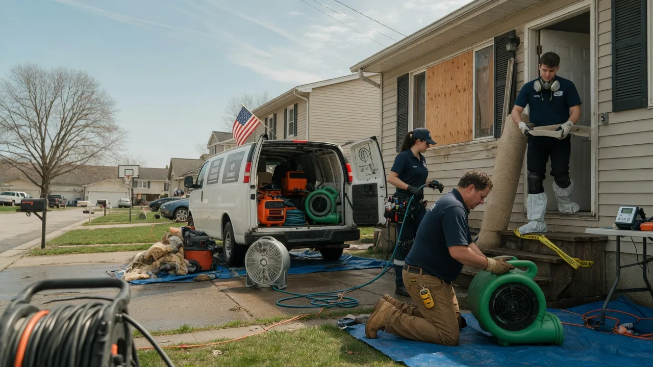 Water Damage Restoration in Flaxville, MT near me